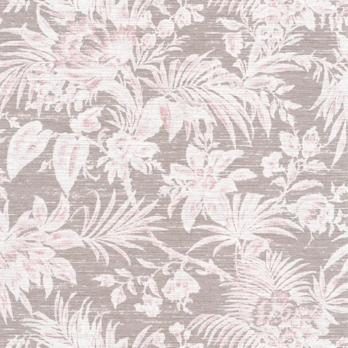 Sample - Fern Wallpaper - Taupe Pink - Discontinuing
