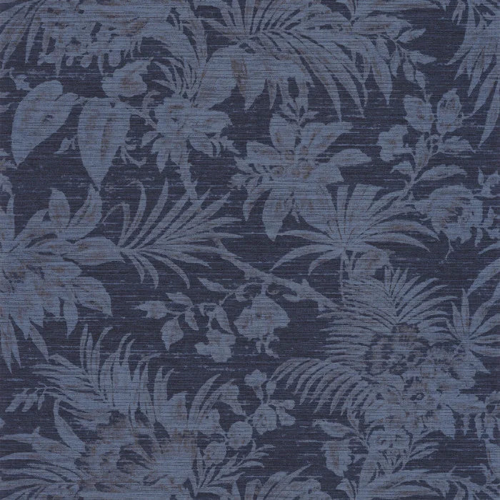 Sample - Fern Wallpaper - Indigo - Discontinuing