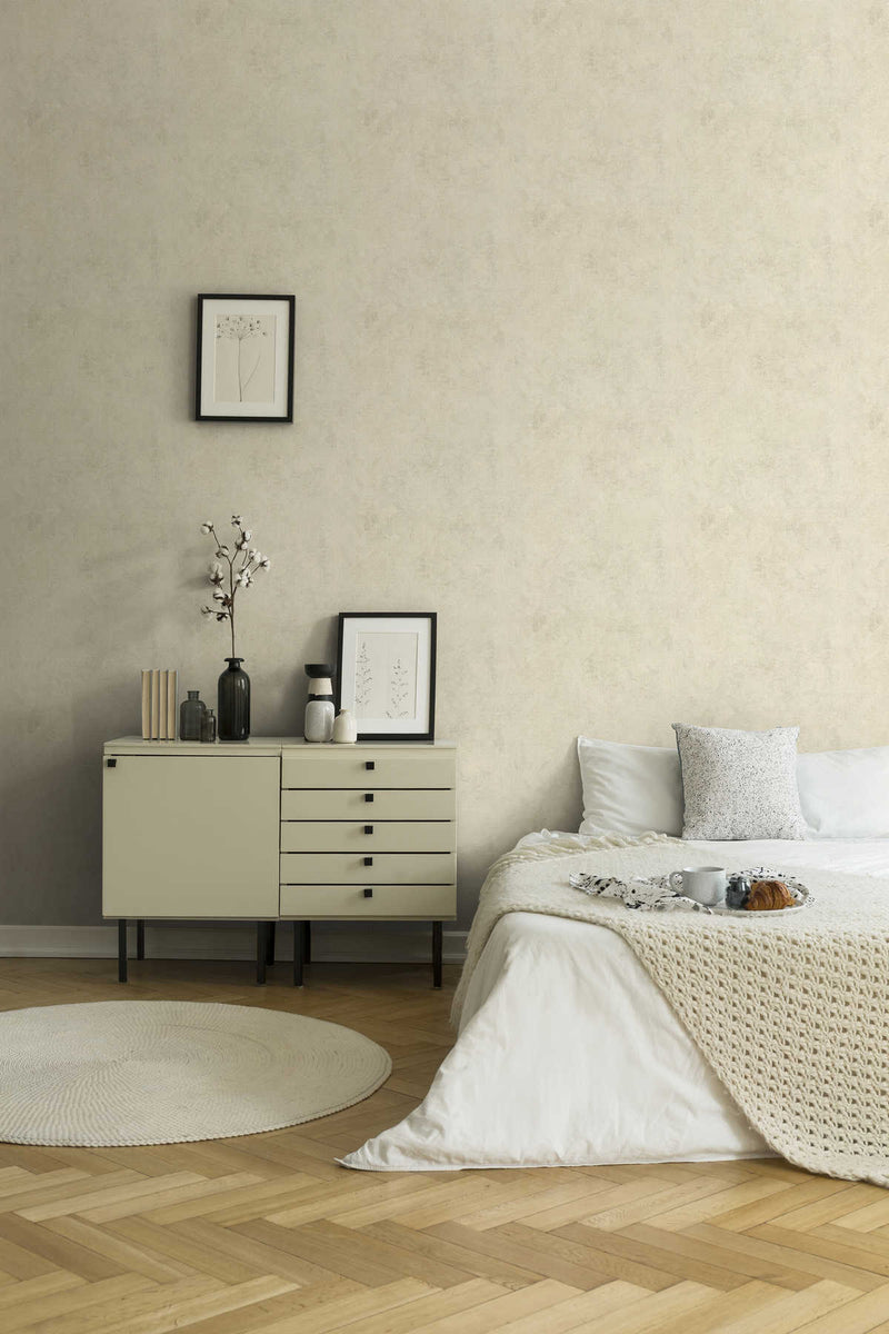 Industrial Grunge Wallpaper - Beige