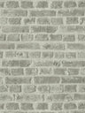 Soft Mortar Brick Wallpaper - Washed Grey - 24 Rolls Due July 2026