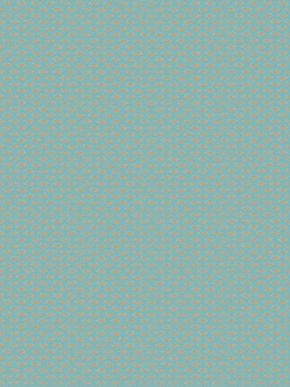 Tiny Wings - Art Deco Wallpaper  - Aqua