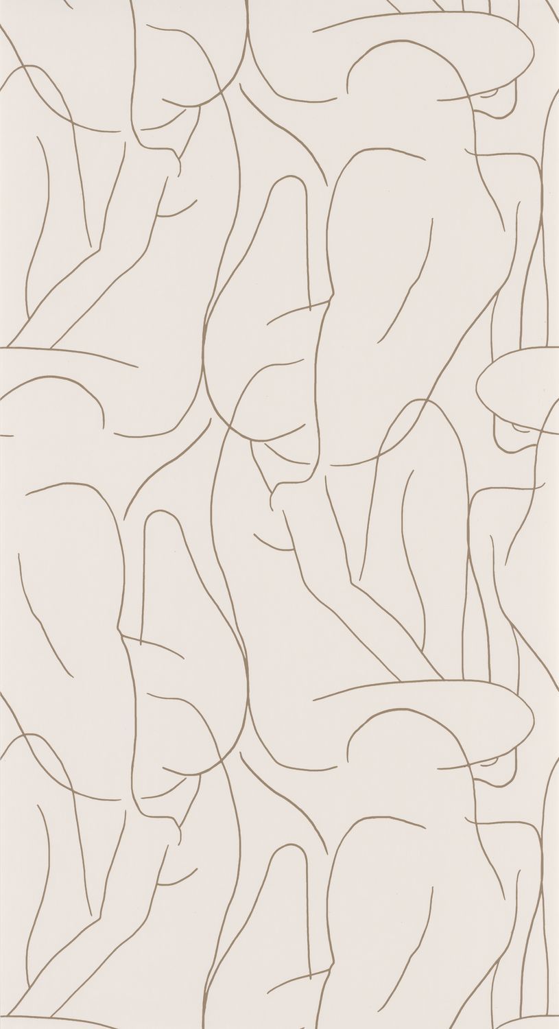 Academy Wallpaper - Beige