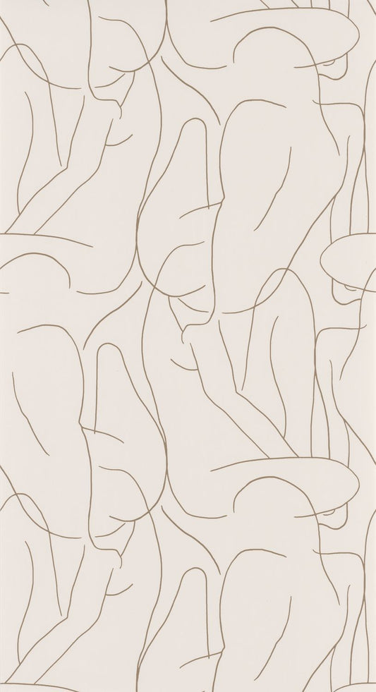 Academy Wallpaper - Beige