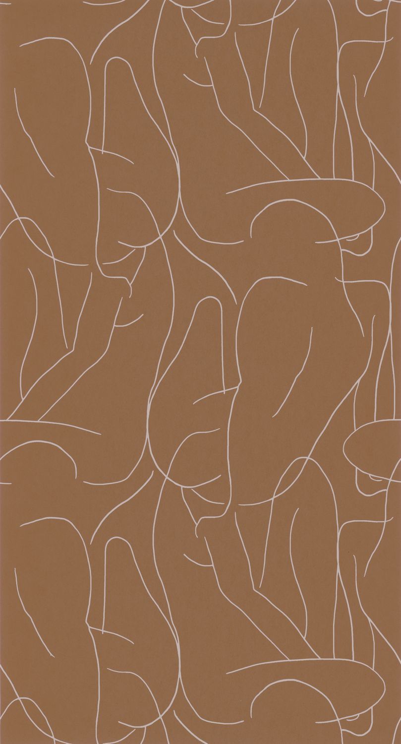 Academy Wallpaper - Terracotta