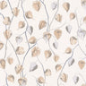 Lanternes Ginkgo Wallpaper - Beige on White