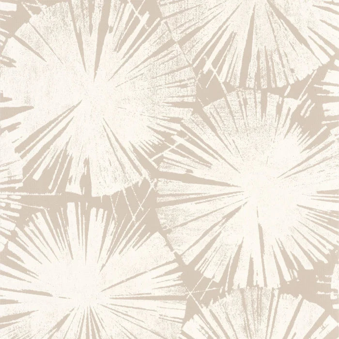 Sample - Nenuphar Ginkgo Wallpaper - Beige