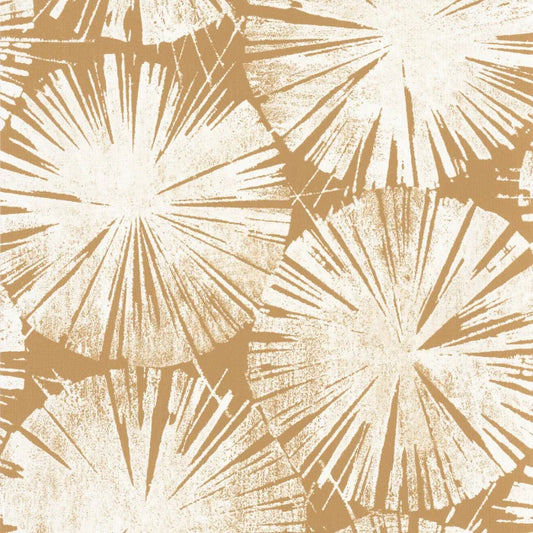 Sample - Nenuphar Ginkgo Wallpaper - Yellow