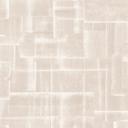 Patch Ginkgo Wallpaper - Beige / Pink