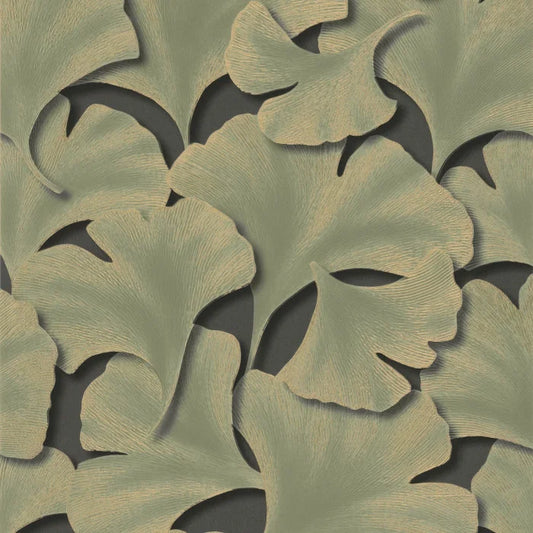 Biloba Ginkgo Wallpaper - Lighter Green