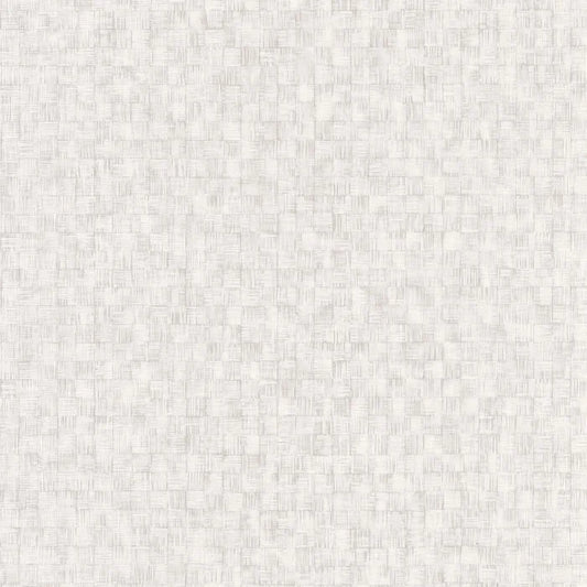 Damier Vinyl Big Weave Wallpaper - Lightest Wash