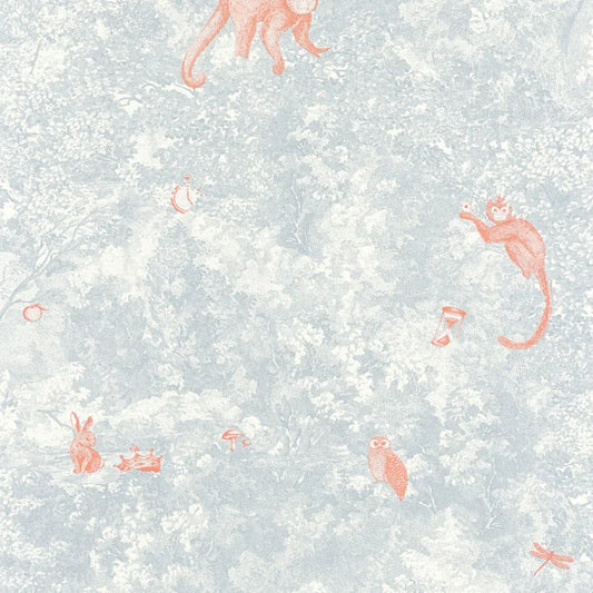 Jardin Des Merveilles Wallpaper - Orange Monkey