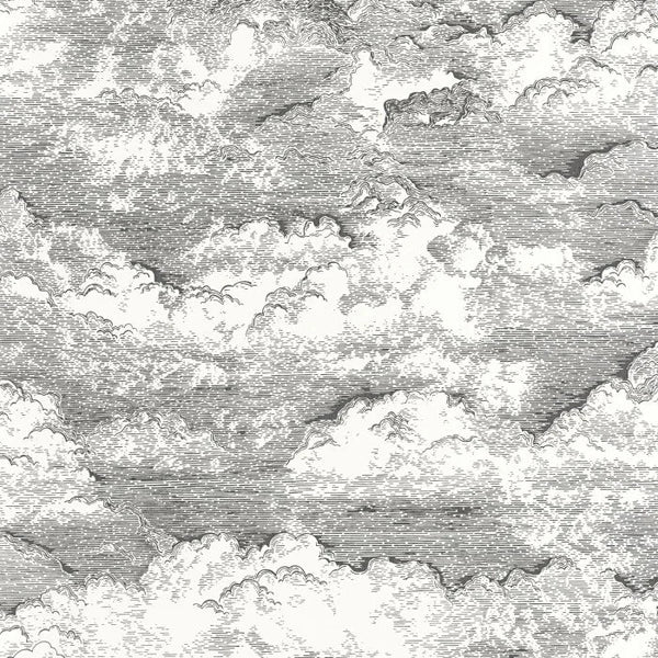 Sample - Songe Cloud Wallpaper - Black/White