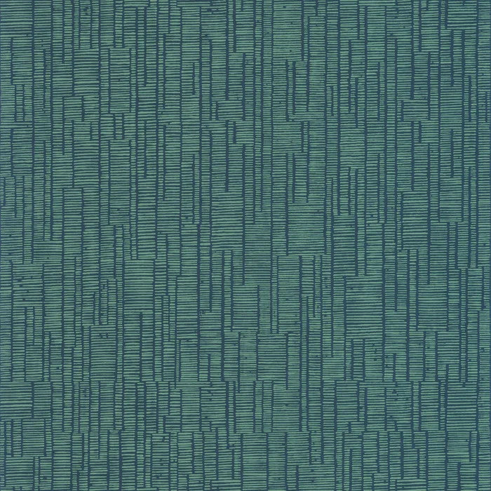 Sample - Capri Wallpaper - Teal Blue