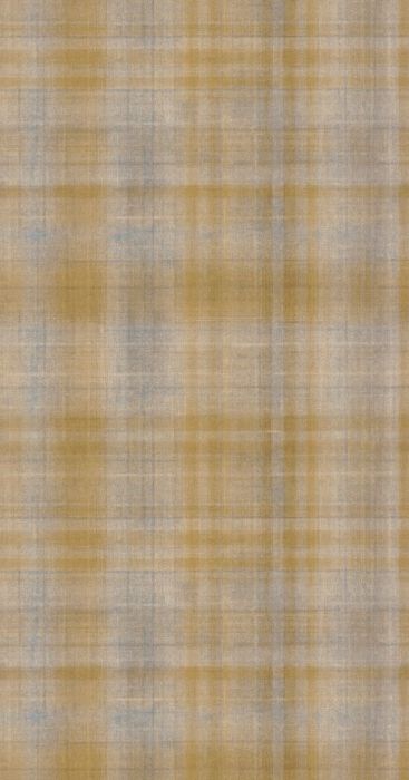 Sample - Tartan Tex Wallpaper - Cognac