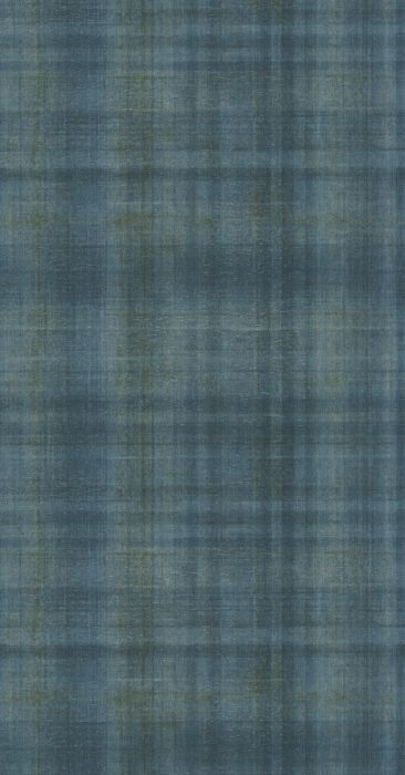 Sample - Tartan Tex Wallpaper - Blue