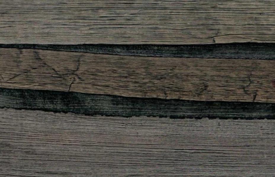 Sample - Genuine Banana Leaf Wallpaper - 7 Colours Ash
