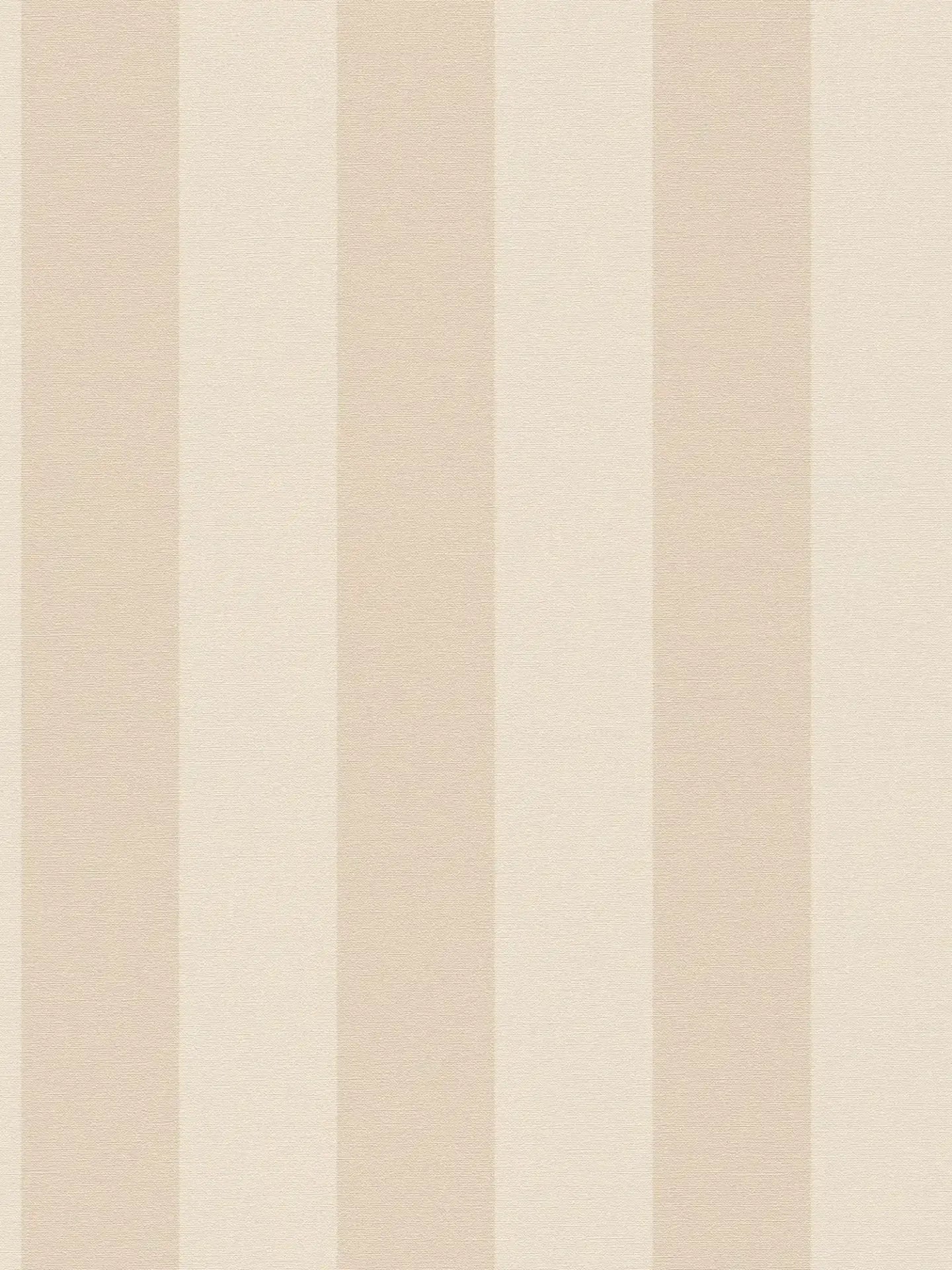 Bold Bands - Stripe Wallpaper - Cream