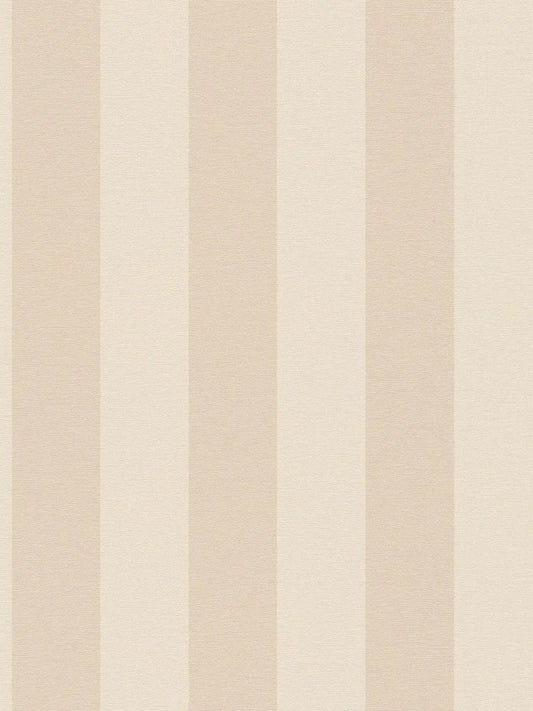 Bold Bands - Stripe Wallpaper - Cream