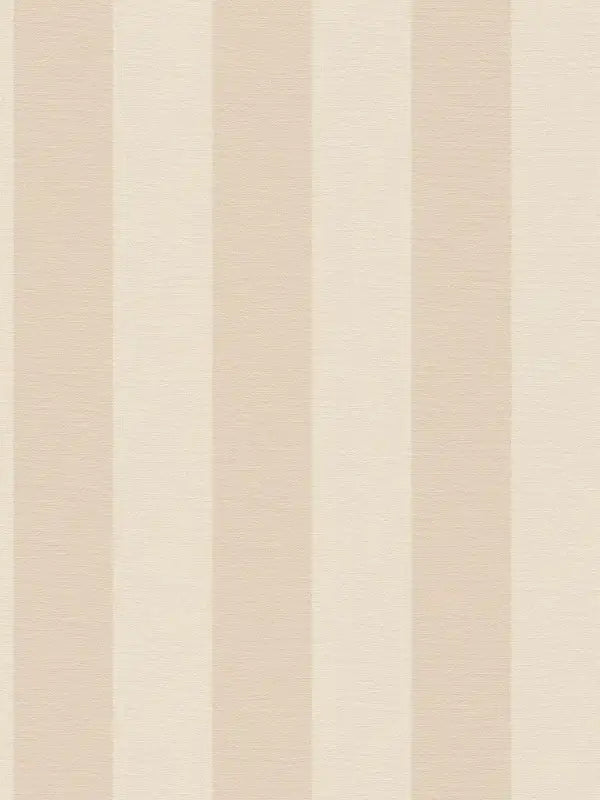 Sample - Bold Bands - Stripe Wallpaper - Cream