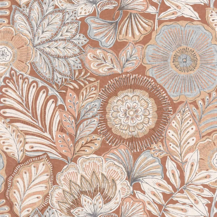 Sample - Bali Batik Wallpaper - Earthy Tones