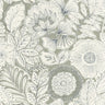 Bali Batik Wallpaper - Grey