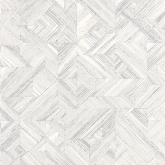 Bali Paille Vinyl Wallpaper - Shades of Grey