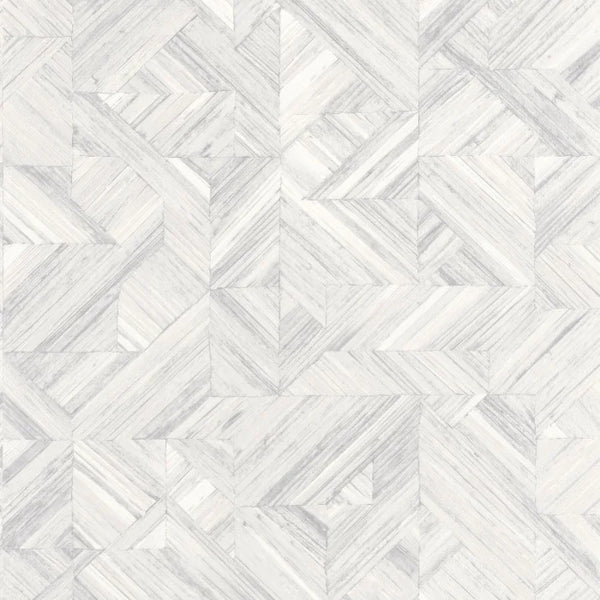 Sample - Bali Paille Wallpaper - Shades of Grey