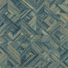 Bali Paille Vinyl Wallpaper - Shades of Blue