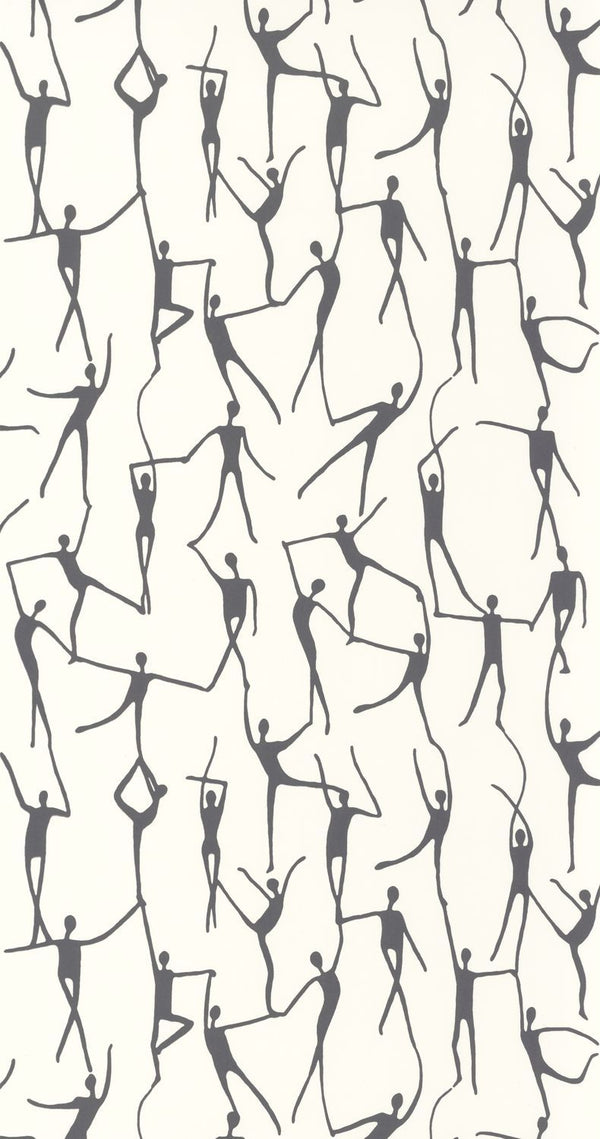 Sample - Alberto Iconic Wallpaper - Noir