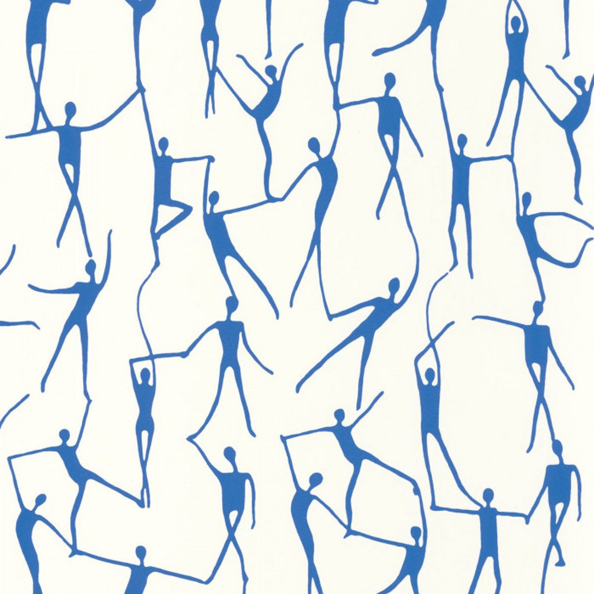 Alberto Iconic Wallpaper - Blue - Discontinuing