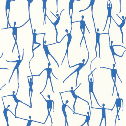 Alberto Iconic Wallpaper - Blue