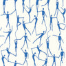 Alberto Iconic Wallpaper - Blue