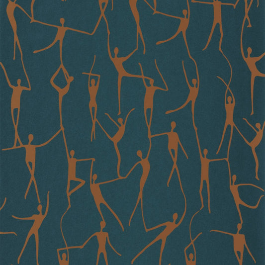 Alberto Iconic Wallpaper - Copper