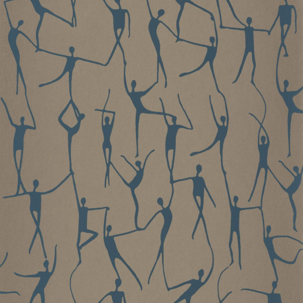Alberto Iconic Wallpaper - Green Khaki