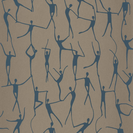 Alberto Iconic Wallpaper - Green Khaki