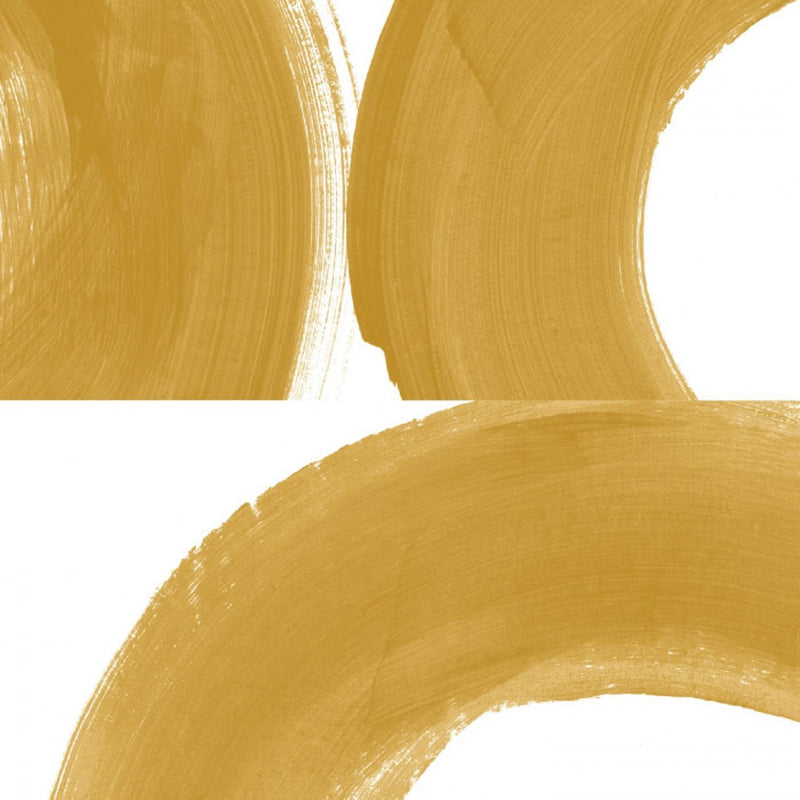 Sample - Not A Circle - Iconic Wallpaper - Mustard