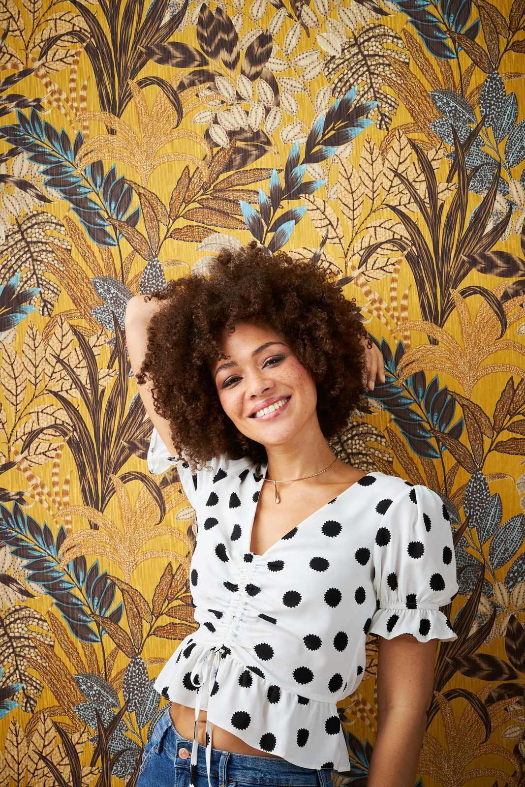 Capetown Jungle Wallpaper - Yellow