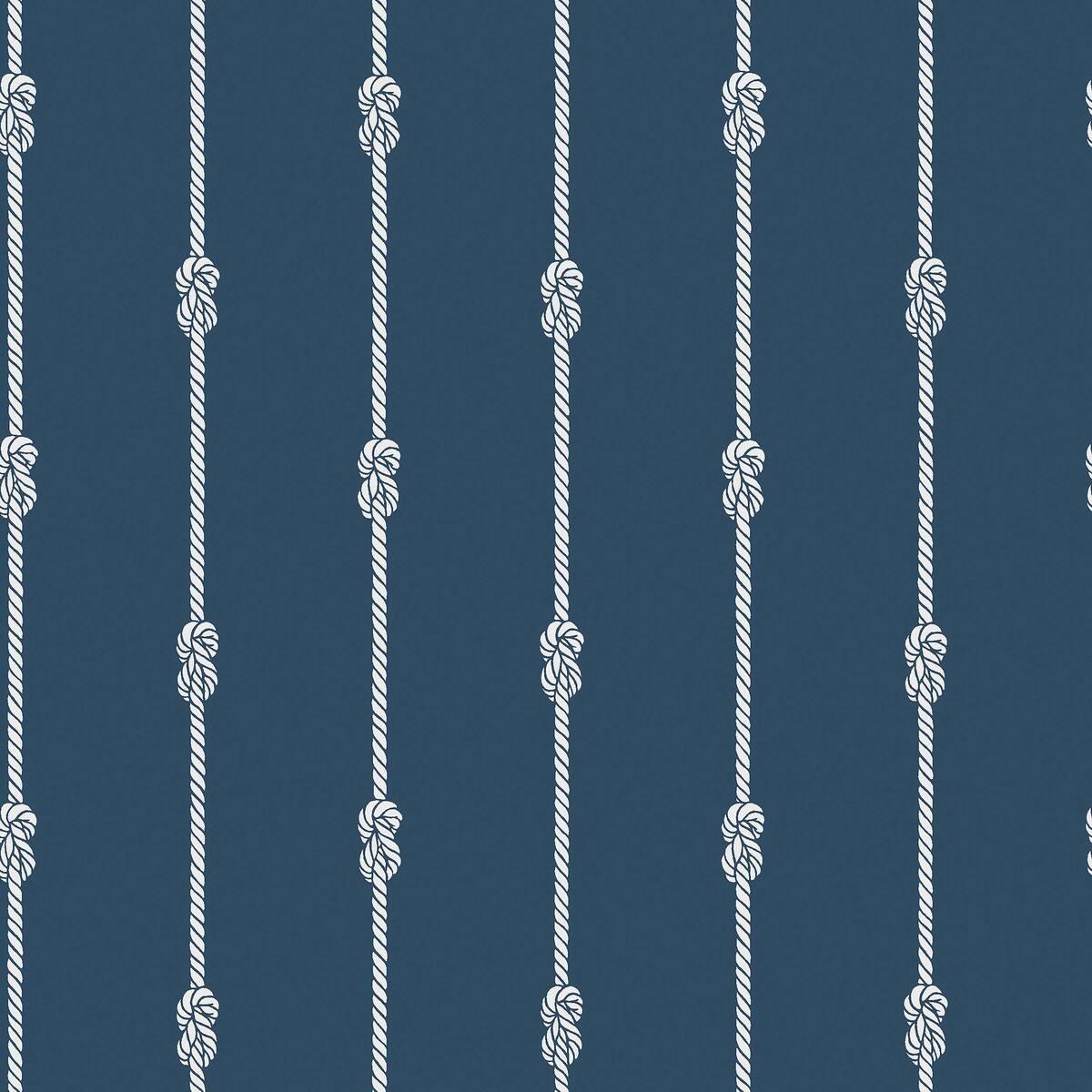 Nautical Knot Stripe  - Navy