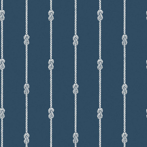 Sample - Nautical Knot Stripe  - Navy