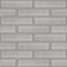 Celadon Gloss Tile Wallpaper - Grey