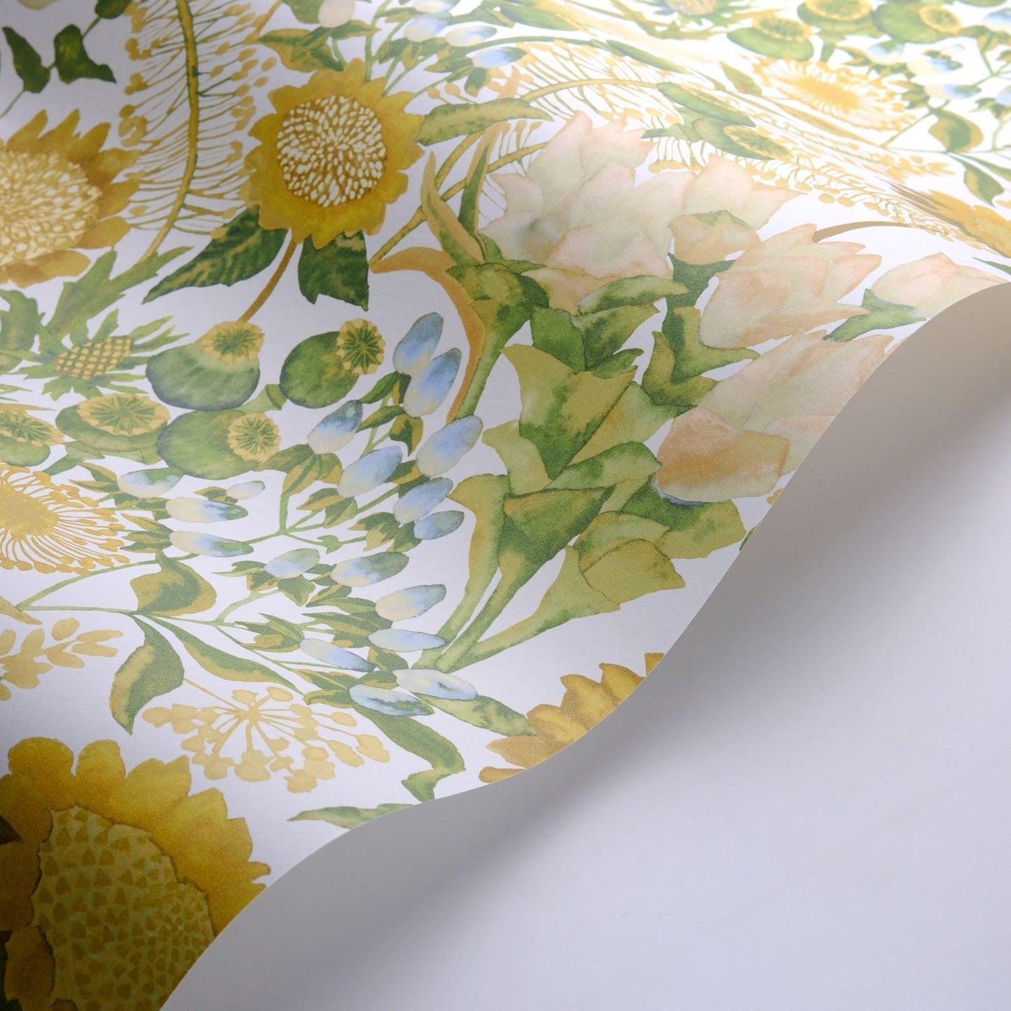 Saint Paul De Venice Wallpaper - Ochre Green