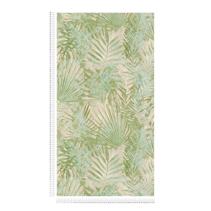 Forest Frame - Leaves Wallpaper - Tea Leaf