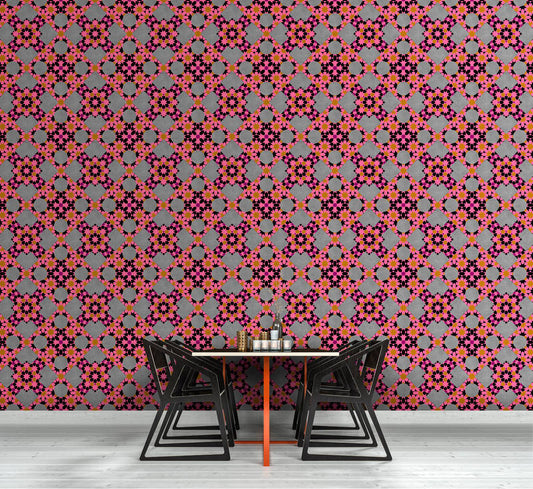 Abstract Mosaic - Custom Sized Wallpaper Mural (per m2)