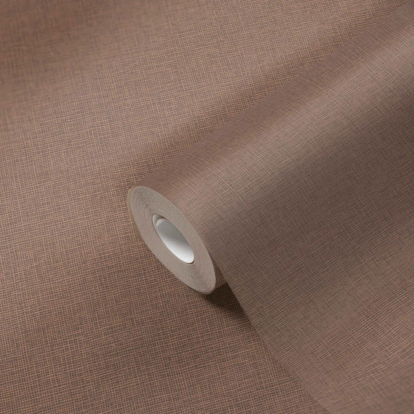 Sample - Solid Textured Wallpaper - House of Turnowsky - Brown
