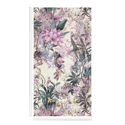 Calm Tropics – Floral Wallpaper – Pink