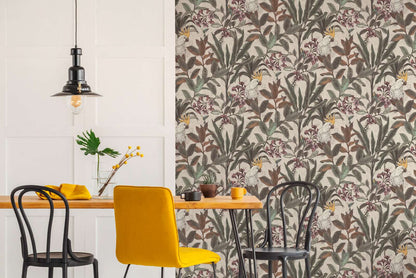 Cockatoo Jungle Wallpaper - Cream