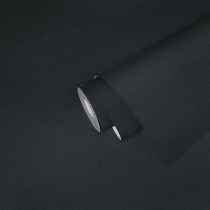 Art of Eden Plain Coordinate Wallpaper - Black