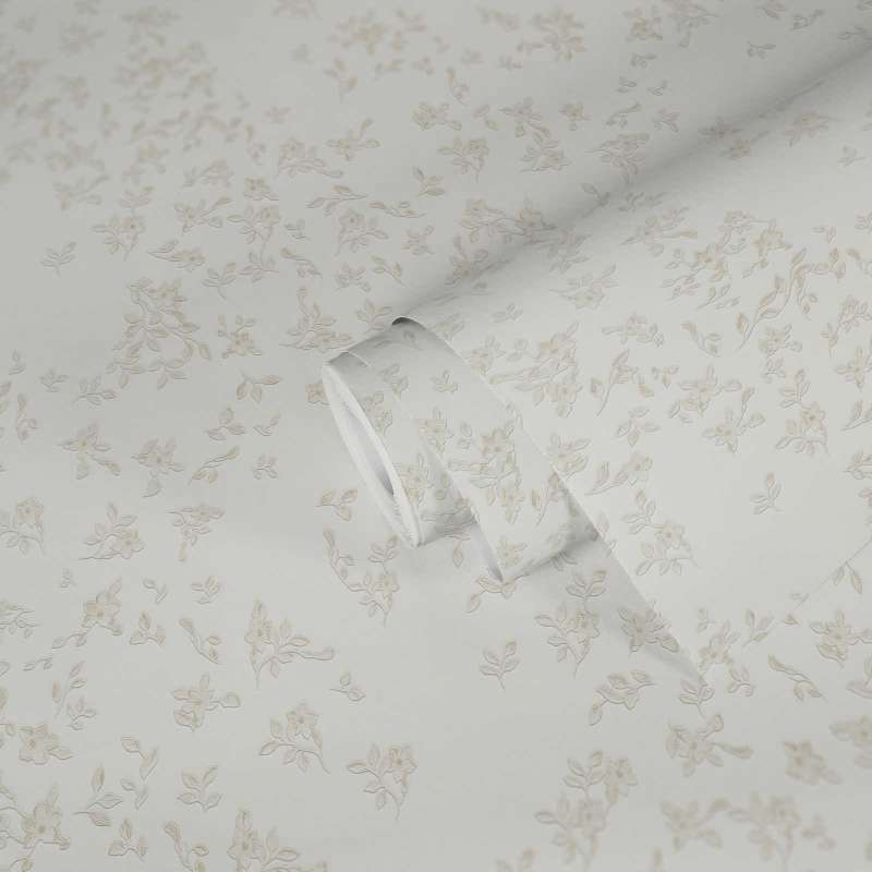 Versace Fall Wallpaper - Cream/Bronze
