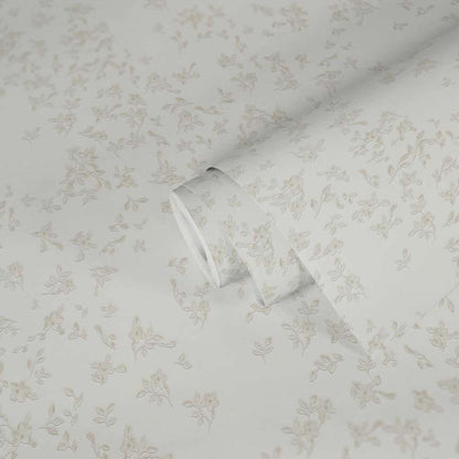 Versace Fall Wallpaper - Cream/Bronze