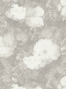 Dutch Floral Wallpaper - Grey